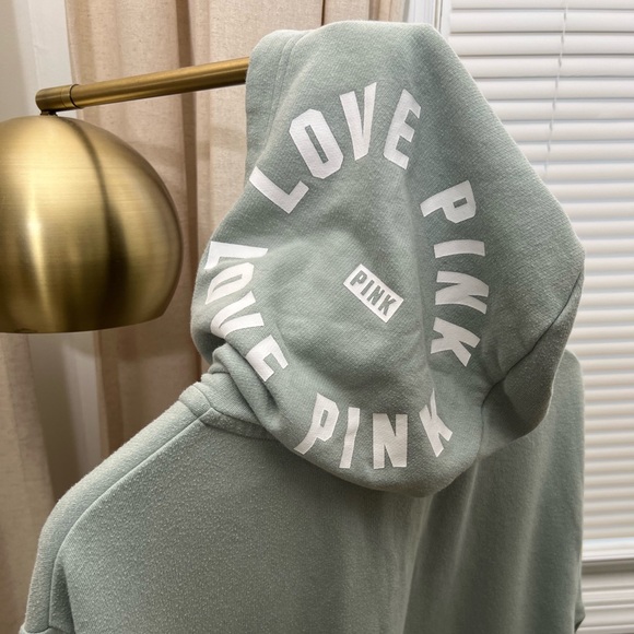 PINK Victoria Secret Zip up Sweater | Large - Picture 8 of 9